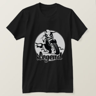 Camiseta Motocicleta Legend