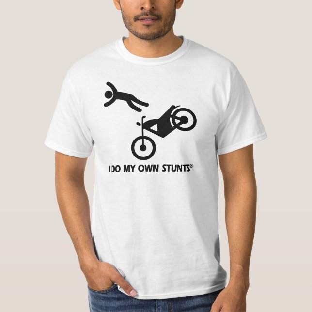 Camiseta Motocicleta meus próprios conluios (Frente)