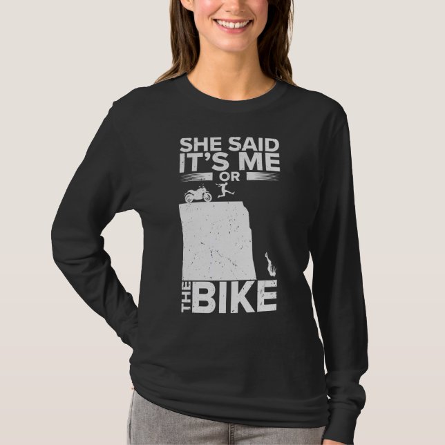 Camiseta Motocicleta motociclista (Frente)