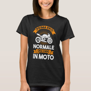 Camiseta Motocicleta Motociclista Mops