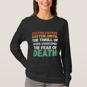 Camiseta Motocicleta motociclista motociclista motociclista