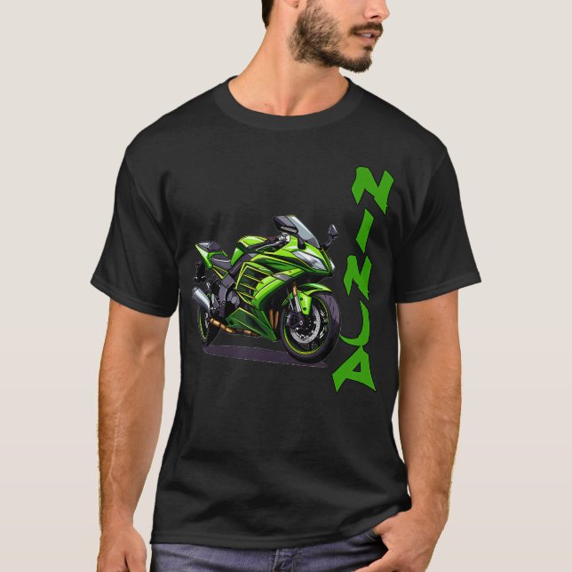 Camiseta Motocicleta Ninja (Frente)
