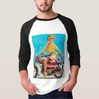 Camiseta Motocicleta Pinup