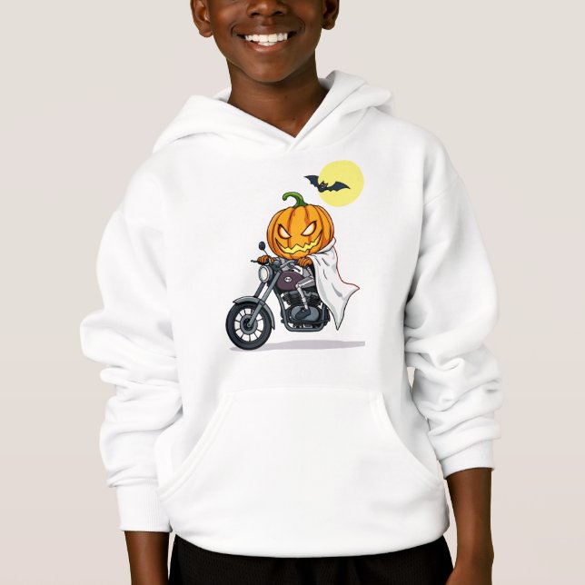 Camiseta Motocicleta Pumpkin (Frente)