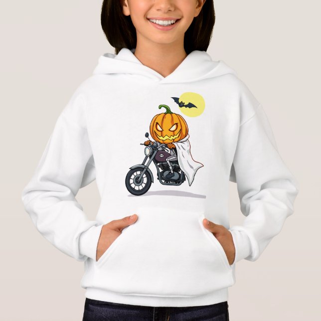 Camiseta Motocicleta Pumpkin (Frente)
