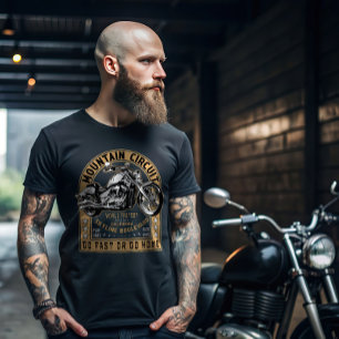 Camiseta Motocicleta Skyline Boulevard