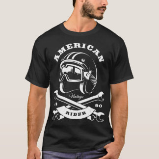 Camiseta Motocicletas americanas distantes mulheres