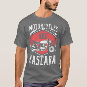 Camiseta Motocicletas De Biker E Motocicleta De Mascara 24