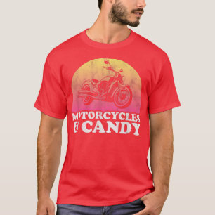Camiseta Motocicletas e motocicletas candi 874