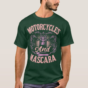Camiseta Motocicletas Mães E Máscara Biker 1424