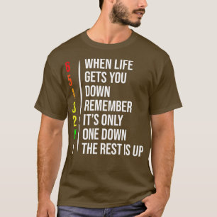 Camiseta Motocicletas Quando A Vida Te Dói