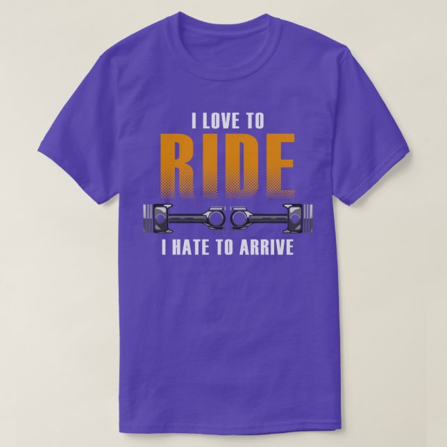 Camiseta Motociclismo com Namorada (Frente do Design)