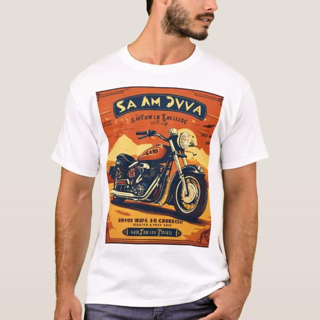 Camiseta motociclista (Frente)