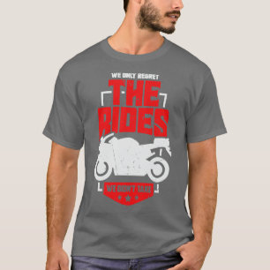 Camiseta Motociclista de motocicletas desportiva Presente