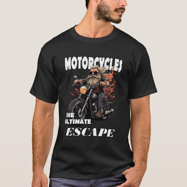 Camiseta Motociclista de motociclos (Frente)