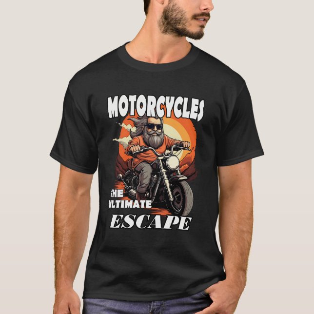 Camiseta Motociclista de motociclos (Frente)