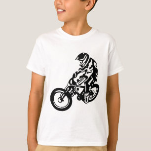 Camiseta motociclista descida
