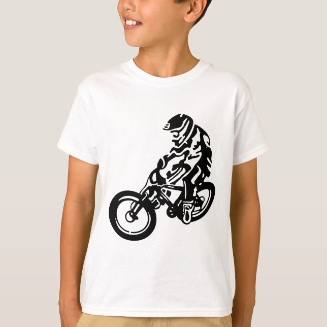 Camiseta motociclista descida (Frente)