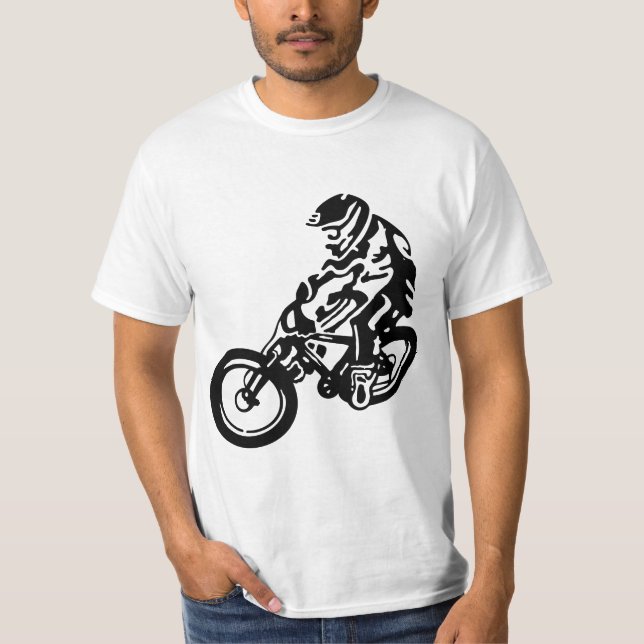Camiseta motociclista descida (Frente)