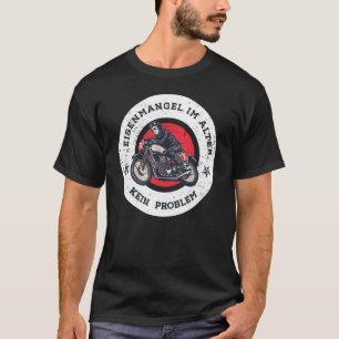 Camiseta Motociclista dizendo Alter Eisenmack