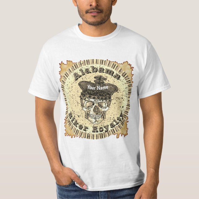 Camiseta Motociclista do Alabama (Frente)