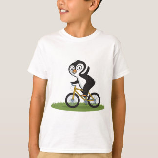 Camiseta Motociclista do pinguim