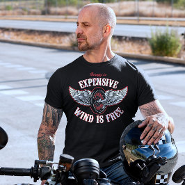 Camiseta motociclista engraçada