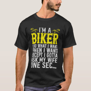 Camiseta Motociclista Eu sou um Motociclista Eu faço o que
