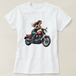 Camiseta Motociclista na Estrada