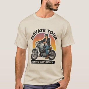 Camiseta Motociclista Vintage