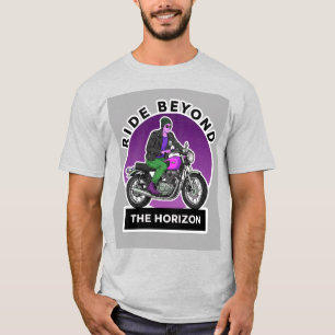 Camiseta Motociclista Vintage