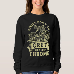 Camiseta Motociclistas Não Ficam Grisalhos Nós Viramos Crom