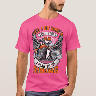 Camiseta Motociclistas: Plano de Retirada de Bikers Mot