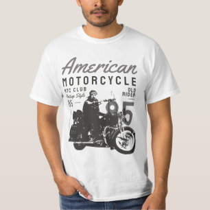 Camiseta Motociclo Americano