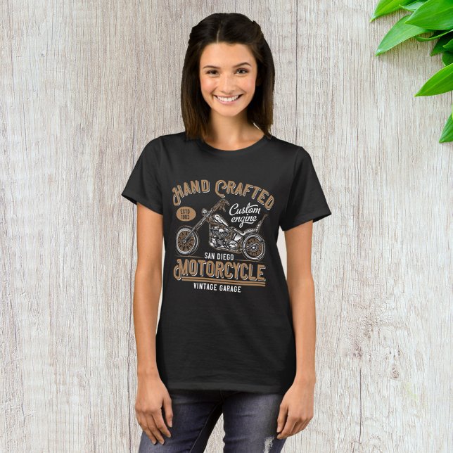 Camiseta Motociclo artesanal (Criador carregado)