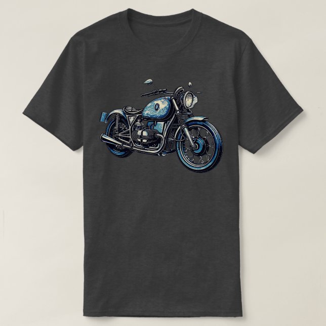 Camiseta motociclo BMW (Frente do Design)