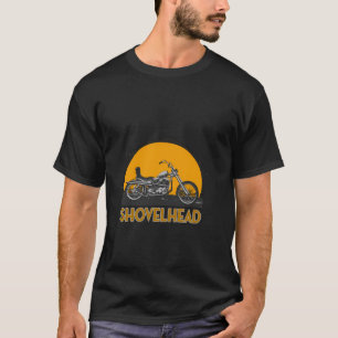 Camiseta Motociclo Chopper Bobber Hd Shovelhead da Escola A