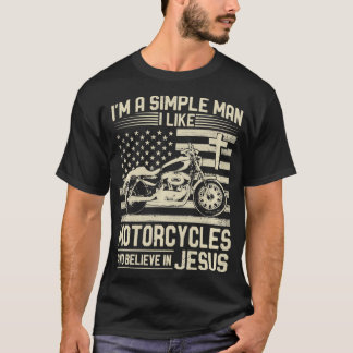 Camiseta Motociclo Cristão e Jesus Faith Christian Bik