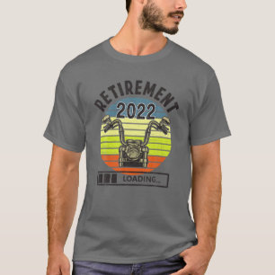Camiseta Motociclo de carregamento do plano de reformas