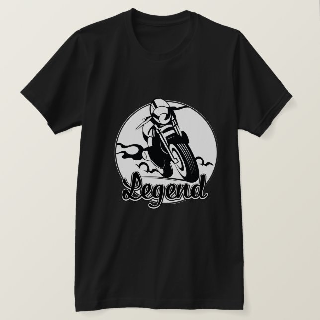 Camiseta Motociclo de legenda (Frente do Design)