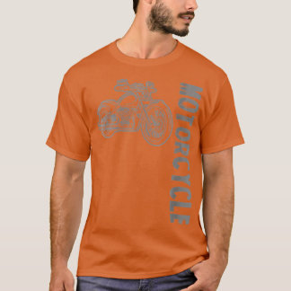Camiseta Motociclo desportivo feminino VNeck