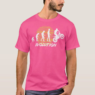 Camiseta Motociclo - Motobicicleta - Evolução - Presente