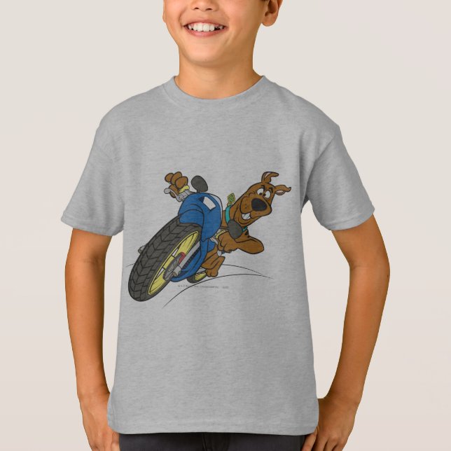Camiseta Motociclo Scooby-Doo (Frente)