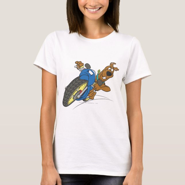Camiseta Motociclo Scooby-Doo (Frente)