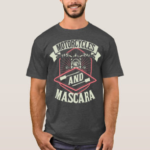 Camiseta Motociclos De Biker E Motocicletas De Mascara