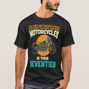 Camiseta Motociclos De Carro Mais Elevados Em Seus Anos set