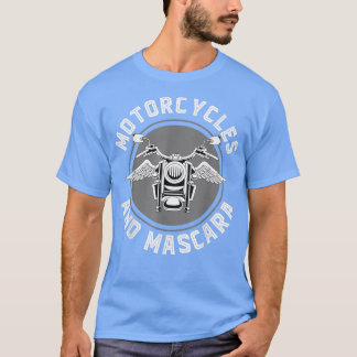 Camiseta Motociclos E Diversão De Máscara