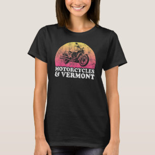 Camiseta Motociclos e motociclos de Vermont
