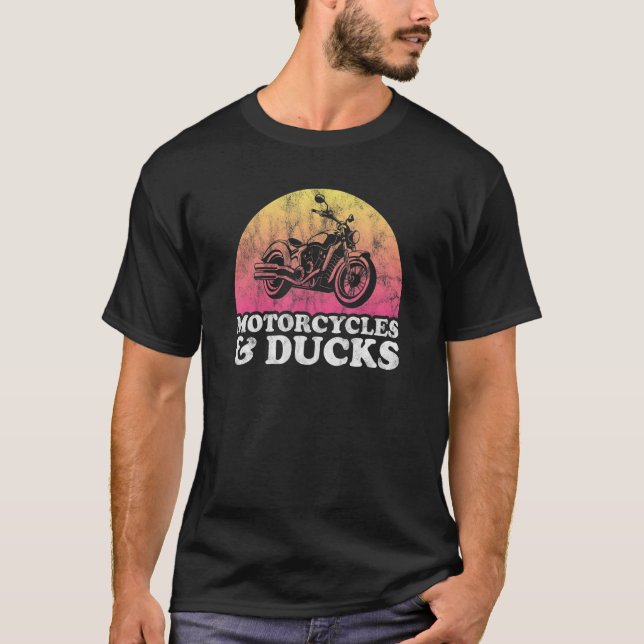 Camiseta Motociclos E Patos (Frente)