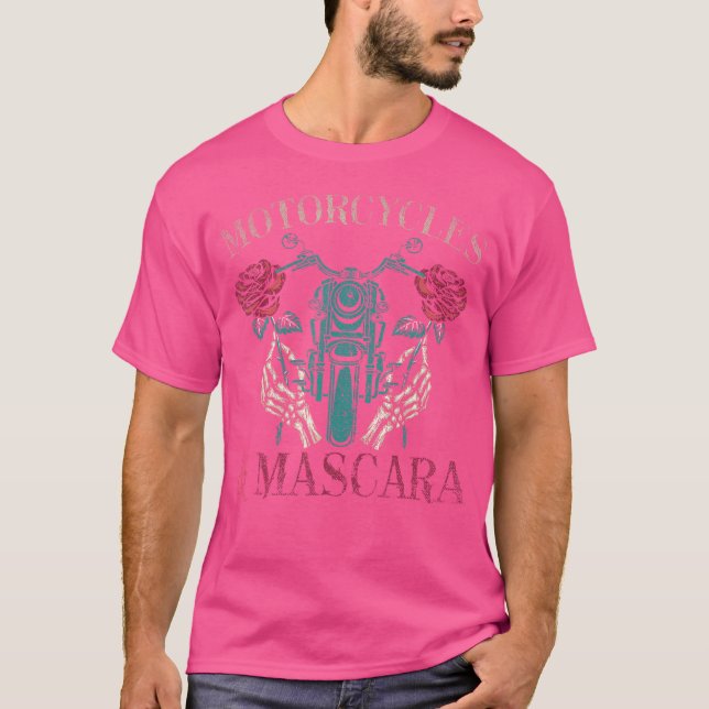 Camiseta Motociclos E Ros De Mascara (Frente)